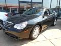 2009 Brilliant Black Crystal Pearl Chrysler Sebring Touring Sedan  photo #6