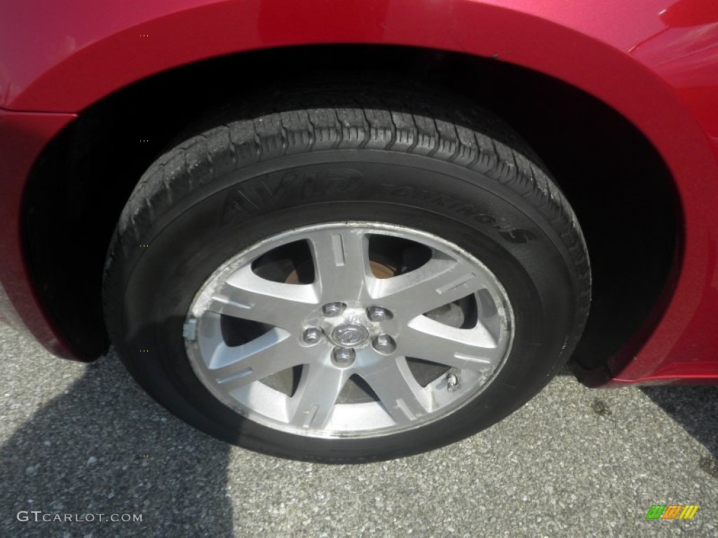 2007 300 Touring - Inferno Red Crystal Pearlcoat / Dark Slate Gray/Light Graystone photo #10