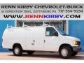 Oxford White - E Series Van E350 Commercial Extended Photo No. 1