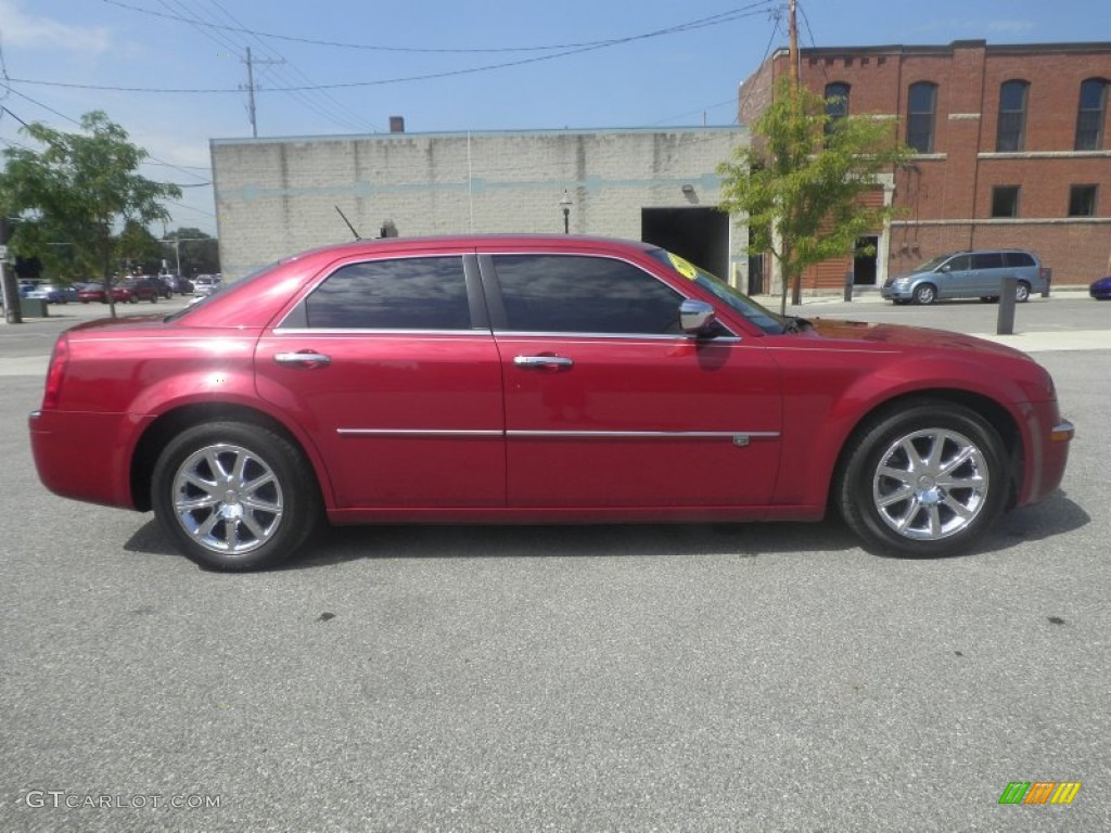 Inferno Red Crystal Pearl 2008 Chrysler 300 C HEMI Exterior Photo #84774691