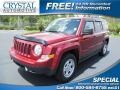 Deep Cherry Red Crystal Pearl 2012 Jeep Patriot Sport