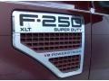 2010 Royal Red Metallic Ford F250 Super Duty XLT Crew Cab  photo #10