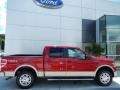 2010 Red Candy Metallic Ford F150 Lariat SuperCrew 4x4  photo #6
