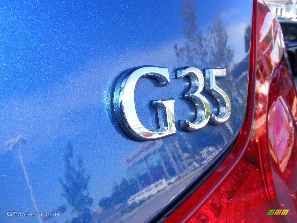 2007 Infiniti G 35 Coupe Marks and Logos Photo #847759