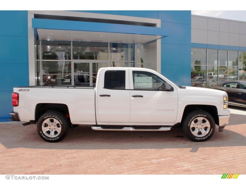 2014 Silverado 1500 LTZ Z71 Double Cab 4x4 - Summit White / Jet Black photo #12