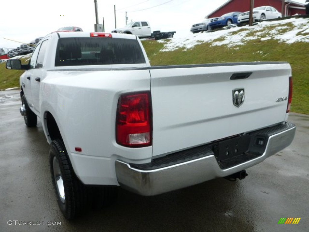 Bright White 2012 Dodge Ram 3500 HD ST Crew Cab 4x4 Dually Exterior Photo #84776789