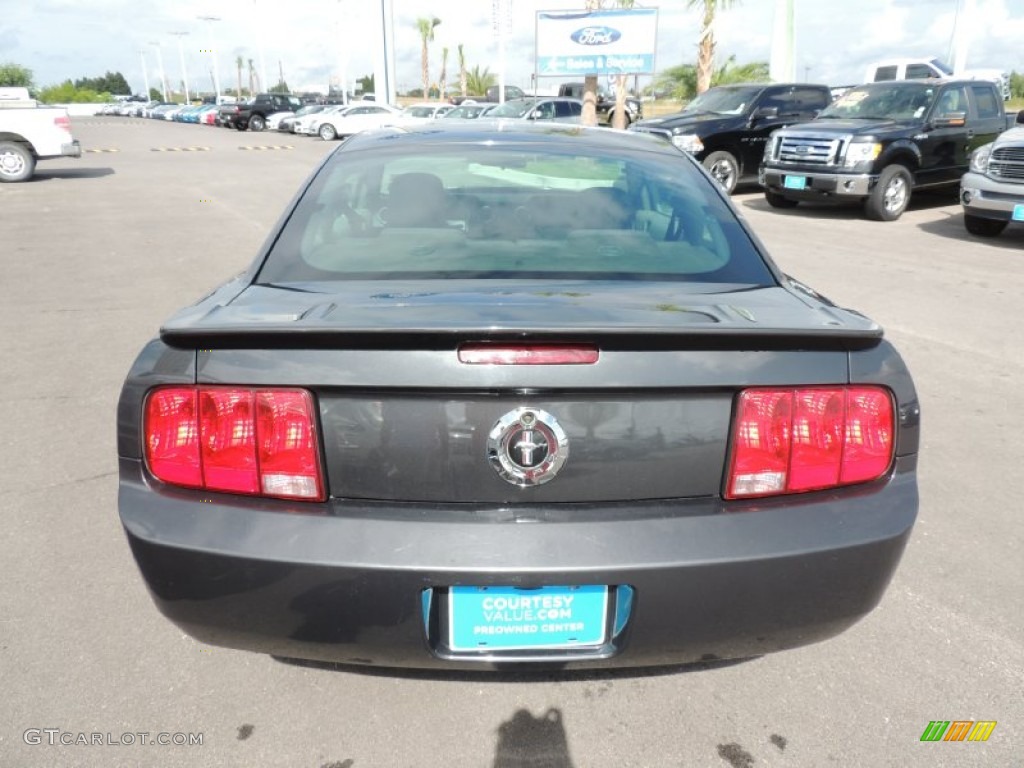 2008 Mustang V6 Deluxe Coupe - Alloy Metallic / Light Graphite photo #3