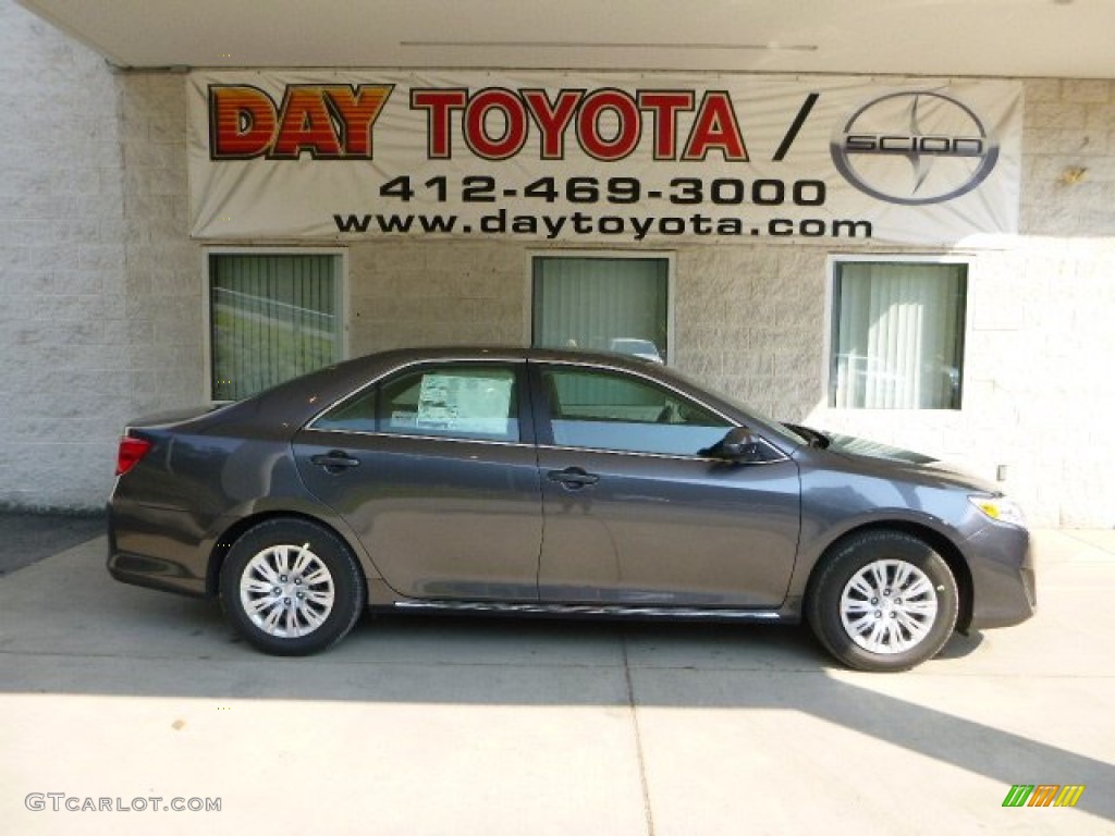 2013 Camry LE - Magnetic Gray Metallic / Ash photo #2