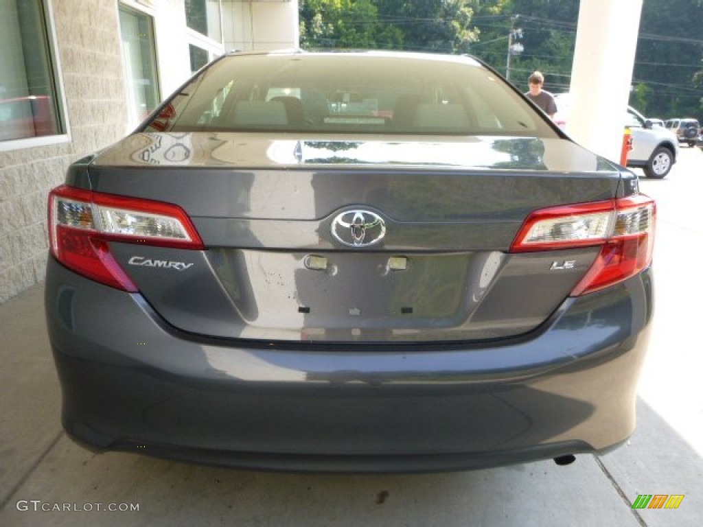 2013 Camry LE - Magnetic Gray Metallic / Ash photo #4