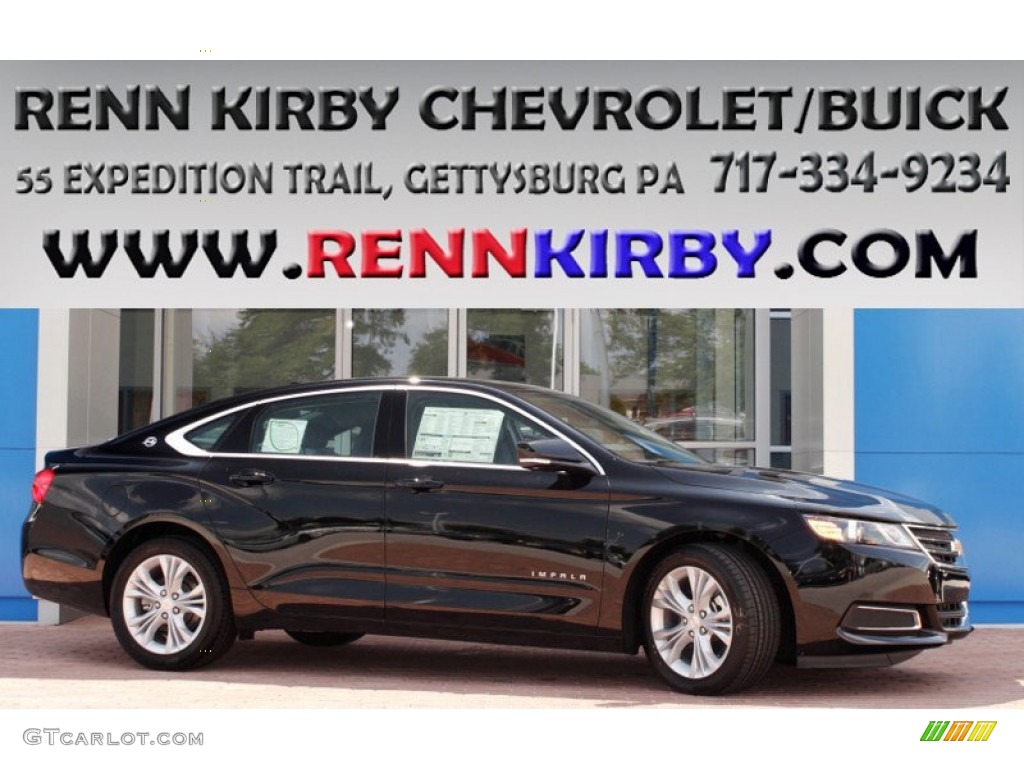 2014 Impala LT - Black / Jet Black/Dark Titanium photo #1