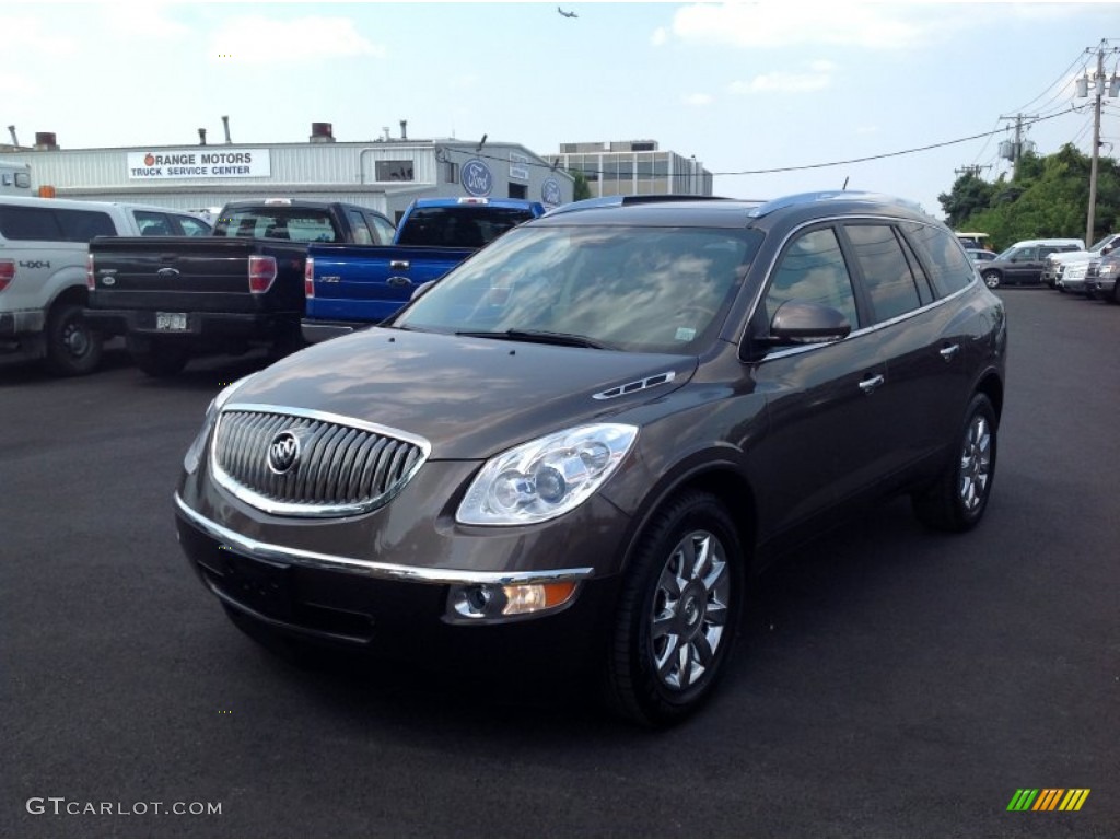 2011 Enclave CXL AWD - Cocoa Metallic / Ebony/Ebony photo #3