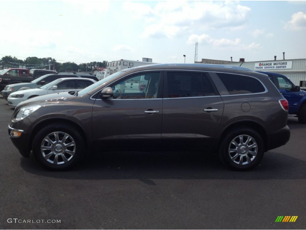 2011 Enclave CXL AWD - Cocoa Metallic / Ebony/Ebony photo #4