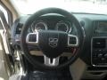 2014 Dodge Grand Caravan Black/Sandstorm Interior Steering Wheel Photo