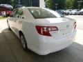 2013 Super White Toyota Camry LE  photo #5