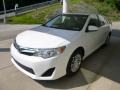2013 Super White Toyota Camry LE  photo #6