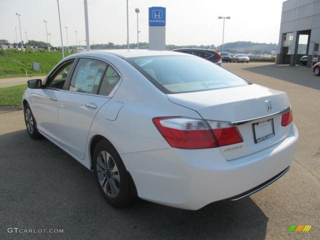 2013 Accord LX Sedan - White Orchid Pearl / Ivory photo #17