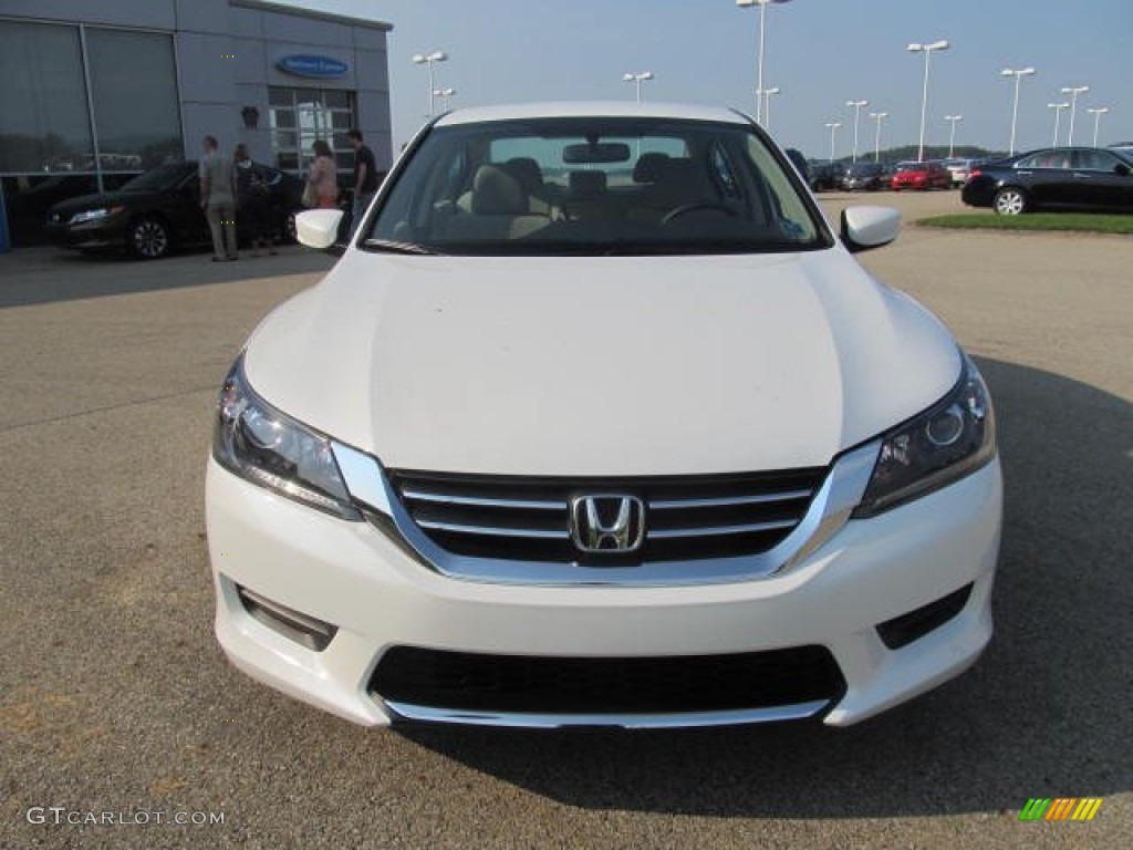 2013 Accord LX Sedan - White Orchid Pearl / Ivory photo #19