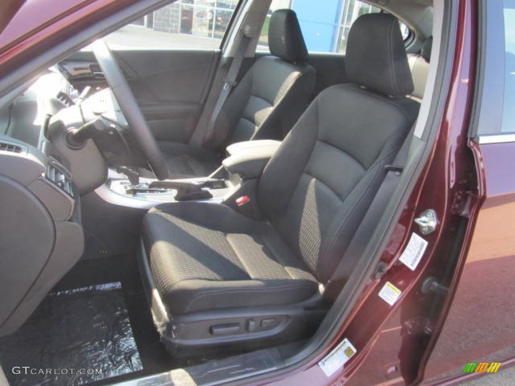 2013 Accord Sport Sedan - Basque Red Pearl II / Black photo #7