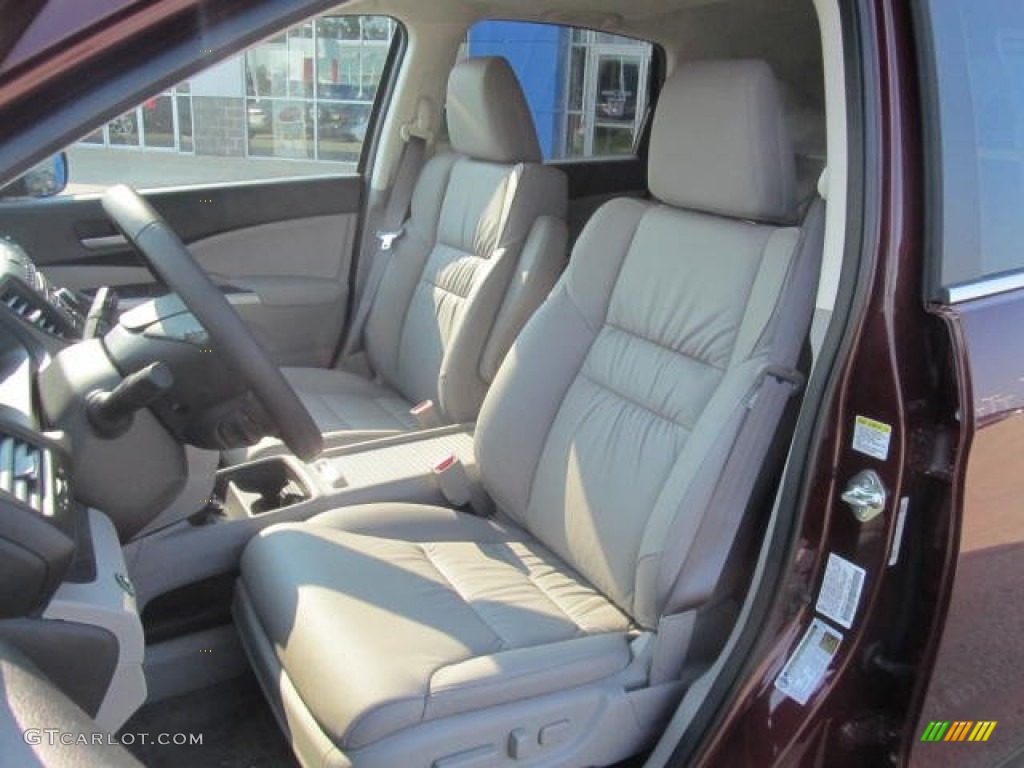 Gray Interior 2014 Honda CR-V EX-L AWD Photo #84779765