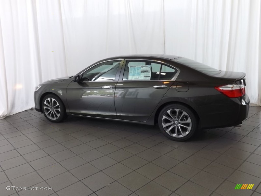 2013 Accord Sport Sedan - Hematite Metallic / Black photo #8