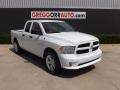 2013 Bright White Ram 1500 Tradesman Quad Cab  photo #1