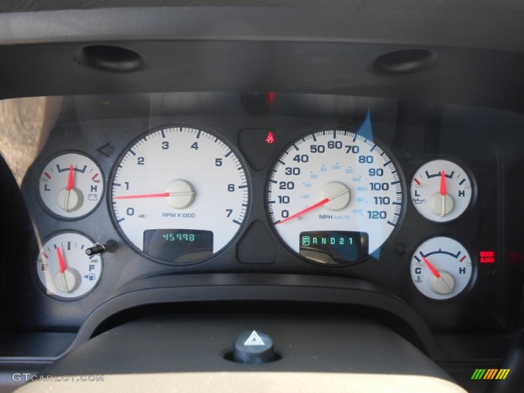 2005 Dodge Ram 1500 SLT Daytona Quad Cab 4x4 Gauges Photos