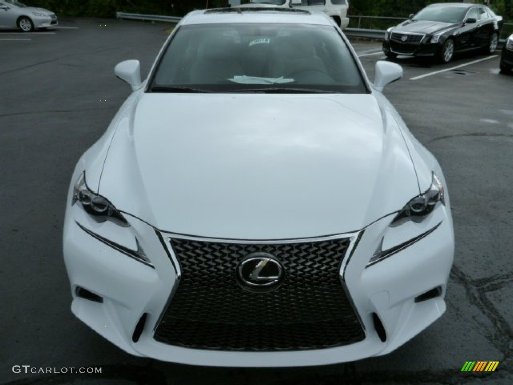 Ultra White 2014 Lexus IS 250 F Sport AWD Exterior Photo #84781163
