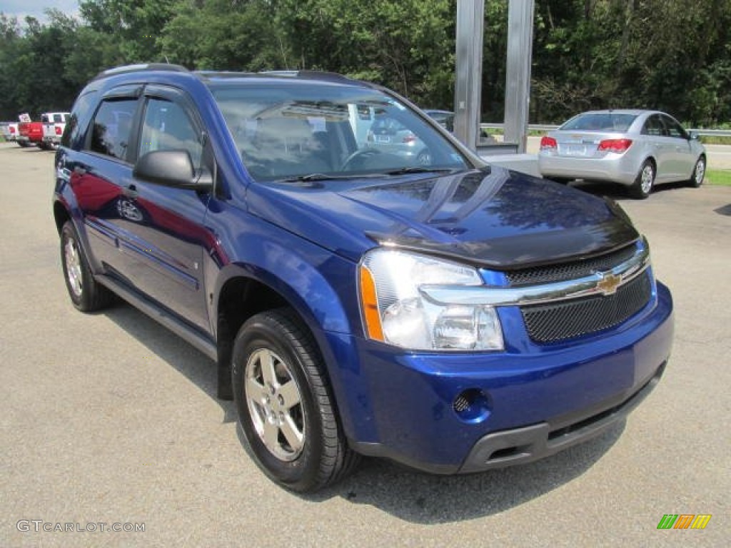 Laser Blue Metallic 2007 Chevrolet Equinox LS AWD Exterior Photo #84781334