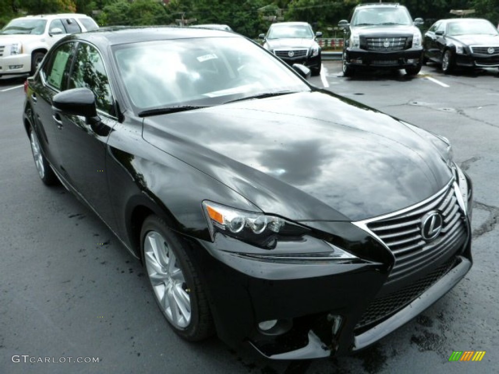 Obsidian Black 2014 Lexus IS 250 Exterior Photo #84781598