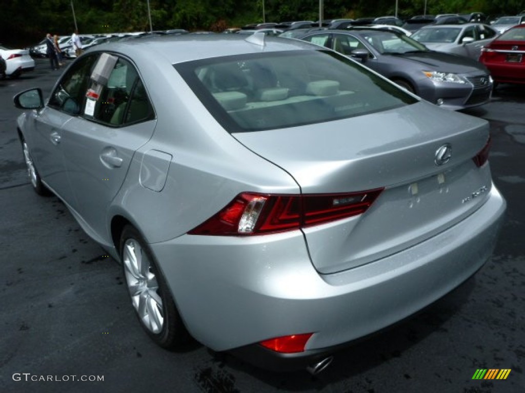 2014 IS 250 AWD - Silver Lining Metallic / Light Gray photo #2