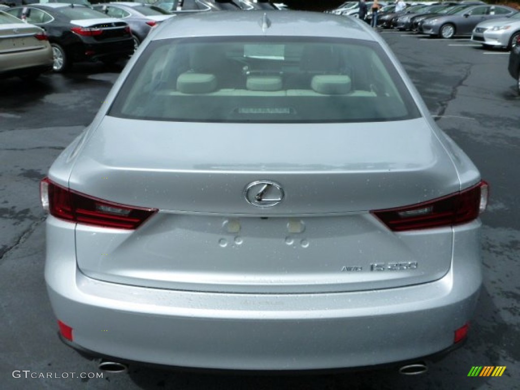 2014 IS 250 AWD - Silver Lining Metallic / Light Gray photo #3