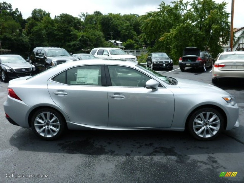 2014 IS 250 AWD - Silver Lining Metallic / Light Gray photo #5
