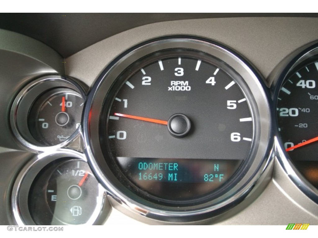 2013 Silverado 1500 LT Extended Cab - Graystone Metallic / Ebony photo #12