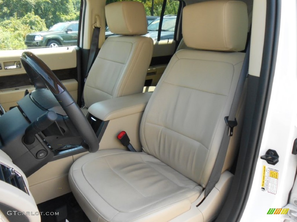 2013 Ford Flex Limited EcoBoost AWD Front Seat Photo #84782123