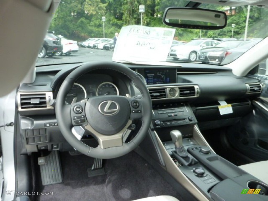 2014 IS 250 AWD - Silver Lining Metallic / Light Gray photo #12