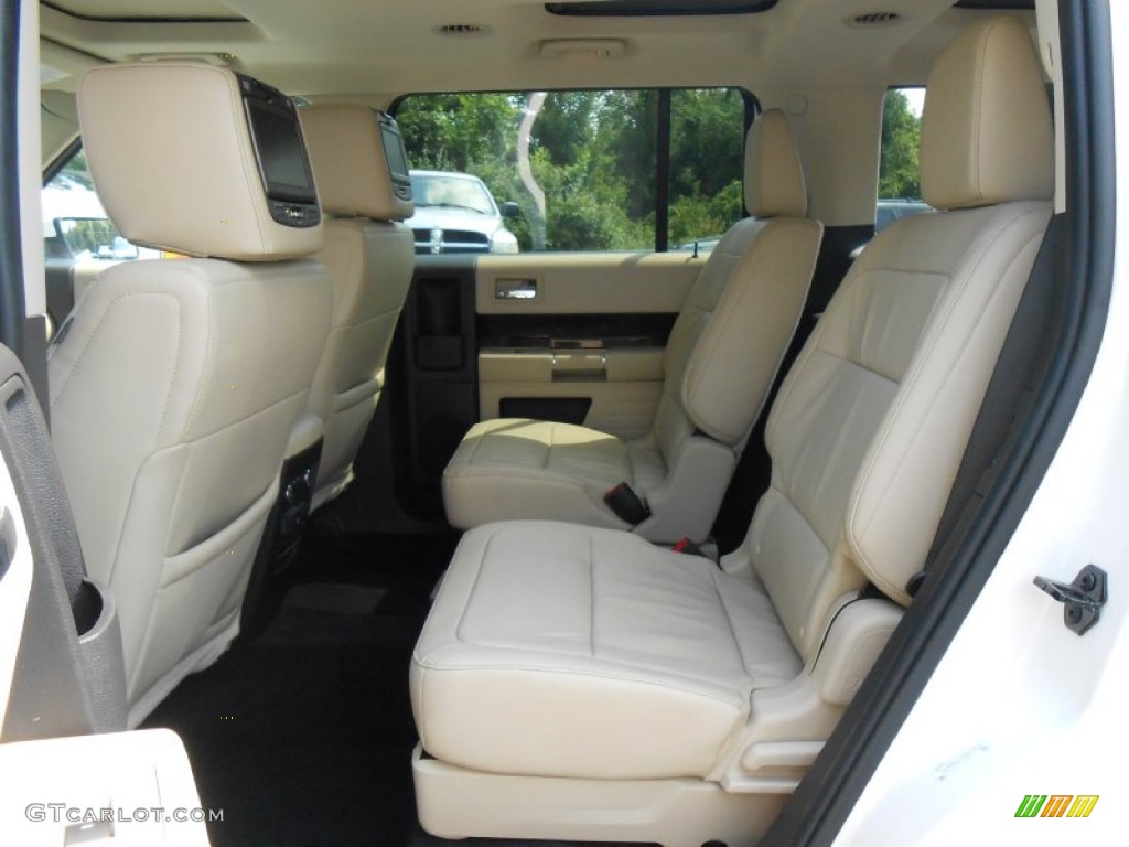 2013 Ford Flex Limited EcoBoost AWD Rear Seat Photo #84782270