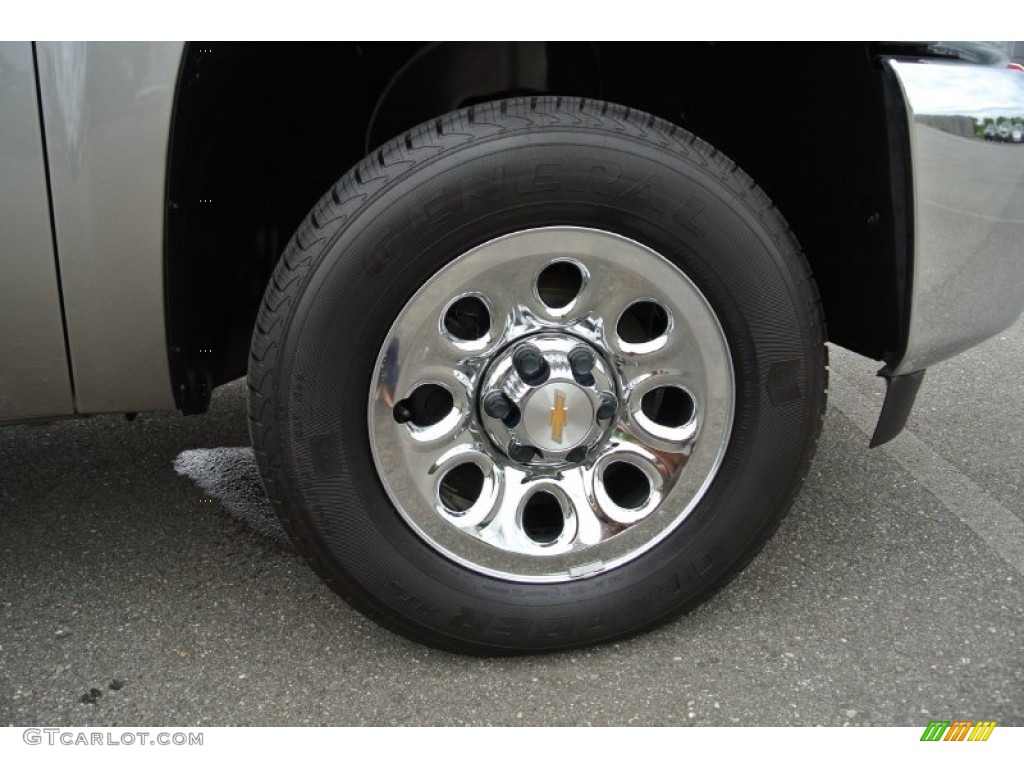 2013 Silverado 1500 LT Extended Cab - Graystone Metallic / Ebony photo #20