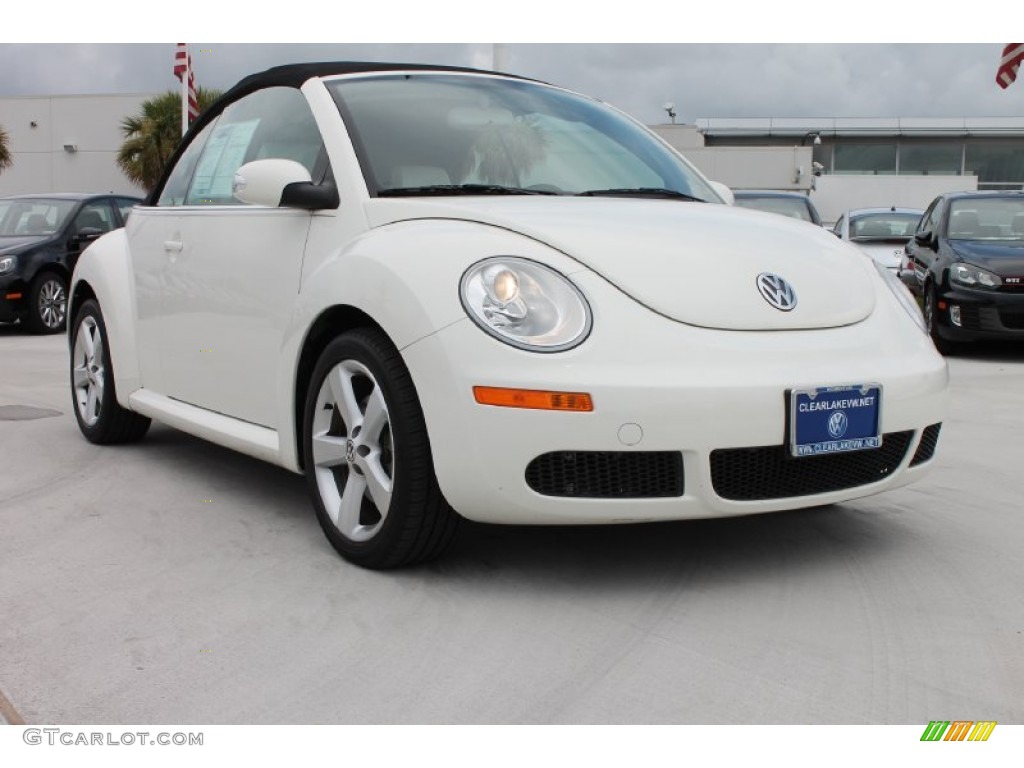 2007 New Beetle Triple White Convertible - Campanella White / White photo #1