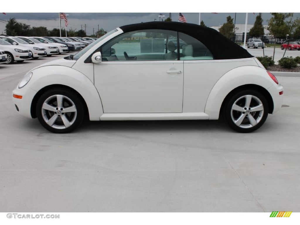 2007 New Beetle Triple White Convertible - Campanella White / White photo #5