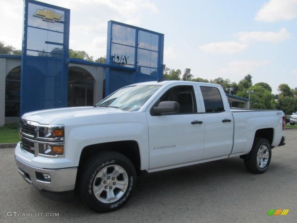 2014 Silverado 1500 LTZ Z71 Double Cab 4x4 - Summit White / Jet Black photo #1