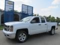 2014 Summit White Chevrolet Silverado 1500 LTZ Z71 Double Cab 4x4  photo #1