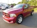 2012 Deep Cherry Red Crystal Pearl Dodge Ram 1500 Express Quad Cab 4x4  photo #3