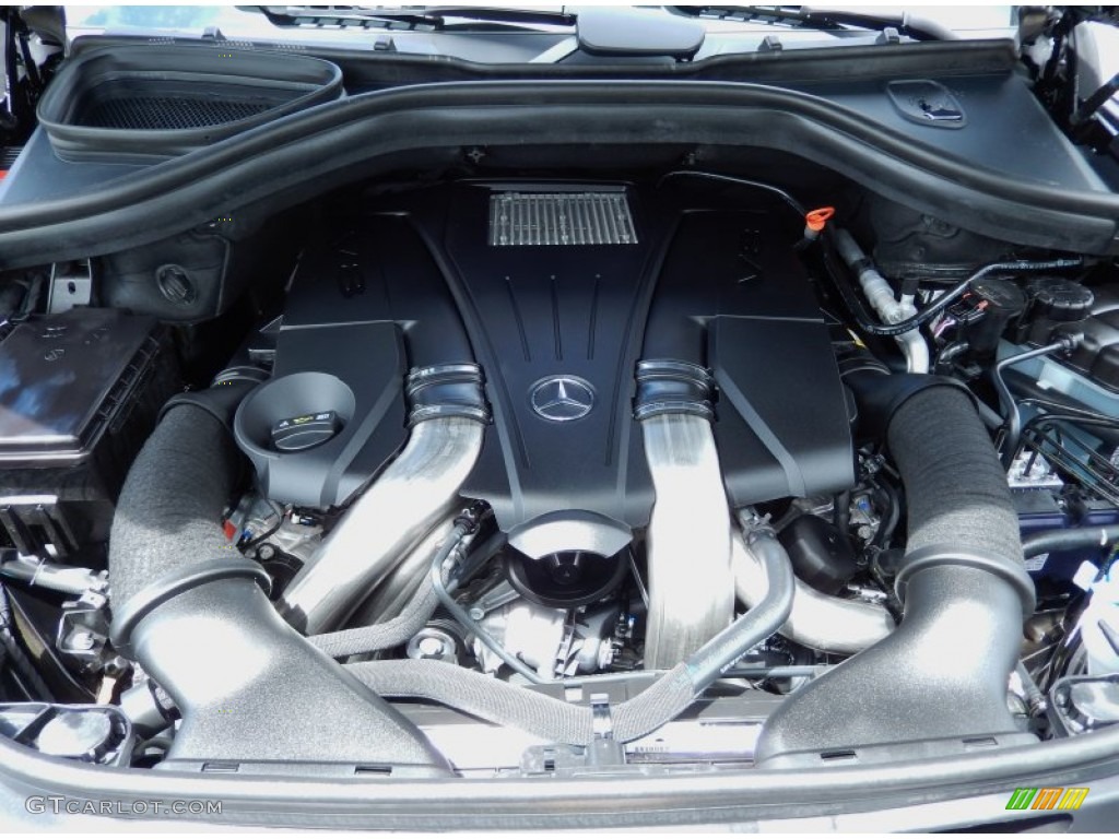 2014 Mercedes-Benz GL 450 4Matic 4.6 Liter biturbo DI DOHC 32-Valve VVT V8 Engine Photo #84785369