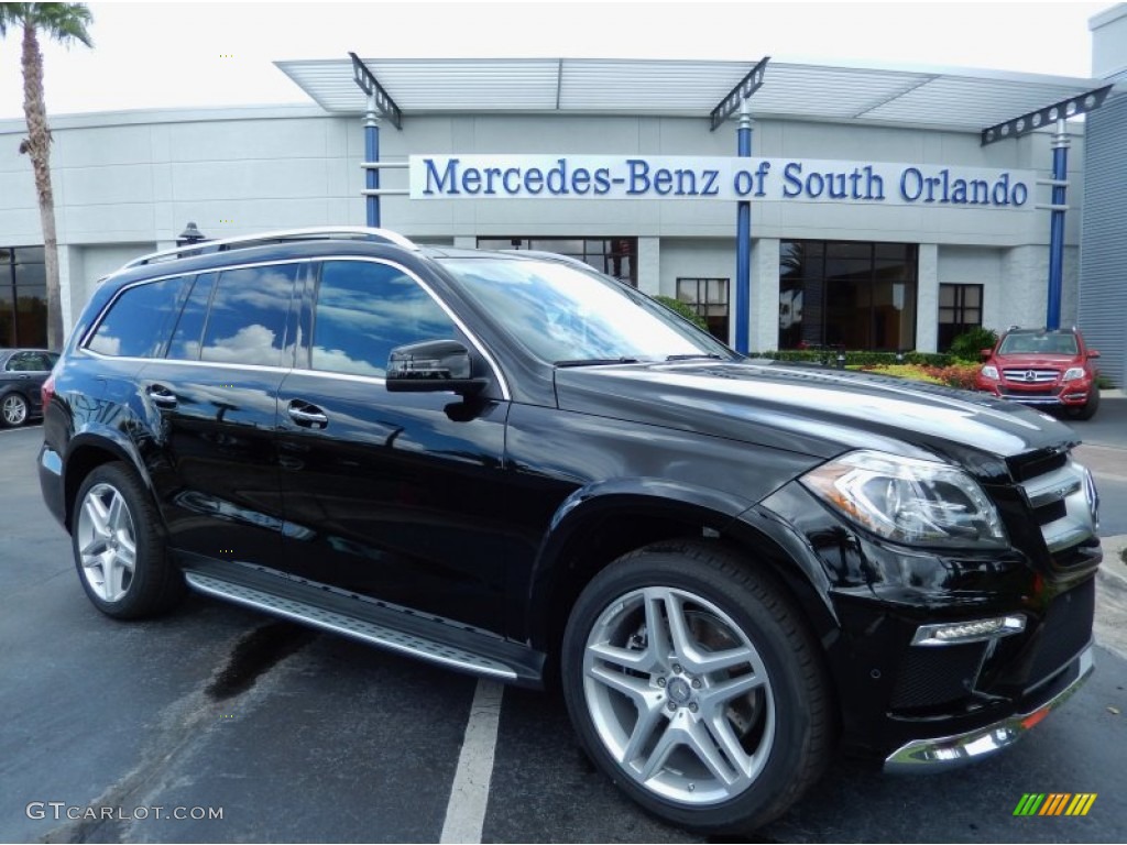 2014 GL 550 4Matic - Black / Auburn Brown/Black photo #1