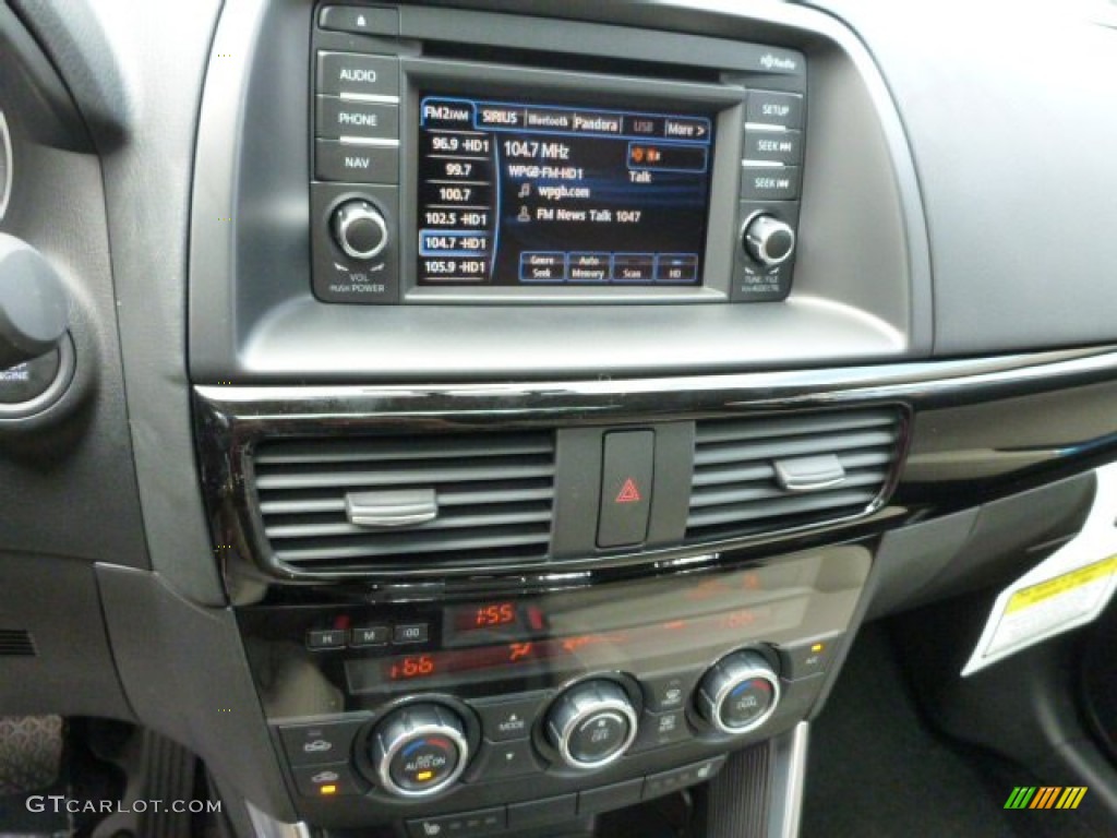 2014 CX-5 Grand Touring AWD - Stormy Blue Mica / Sand photo #17