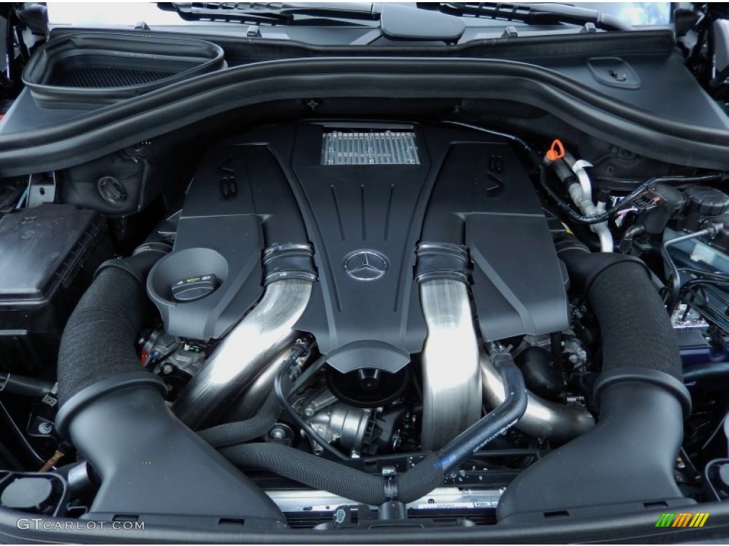 2014 Mercedes-Benz GL 550 4Matic 4.6 Liter biturbo DI DOHC 32-Valve VVT V8 Engine Photo #84785750