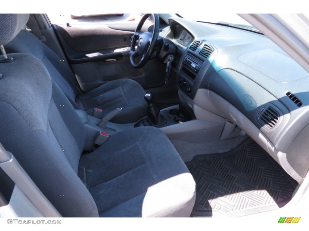 2001 Protege DX - Sunlight Silver Metallic / Gray photo #6