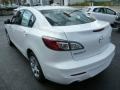 2013 Crystal White Pearl Mica Mazda MAZDA3 i Sport 4 Door  photo #3