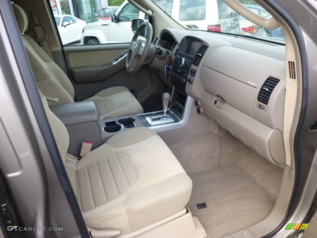 2008 Pathfinder SE 4x4 - Desert Stone / Cafe Latte photo #10