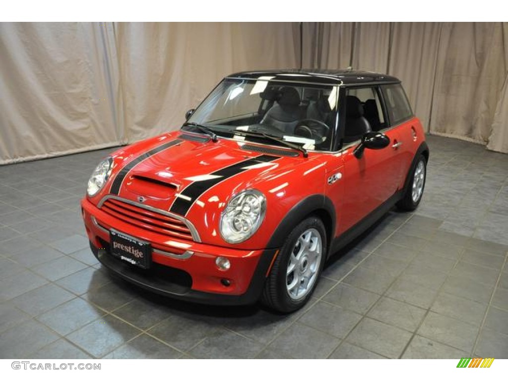 2005 Cooper S Hardtop - Chili Red / Panther Black photo #1